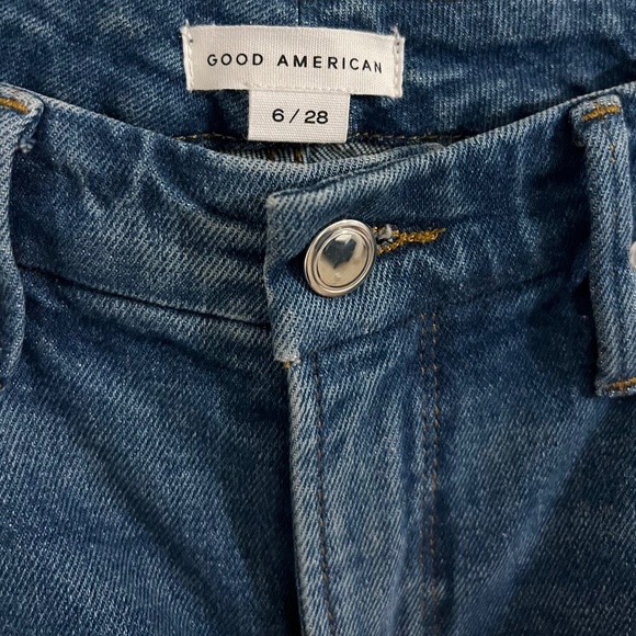 NWT Good American Good Waist Palazzo Jeans size 6/28 - Picture 4 of 13